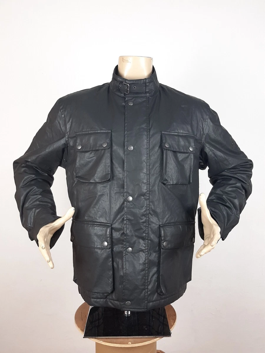 Belstaff black hotsell prince jacket
