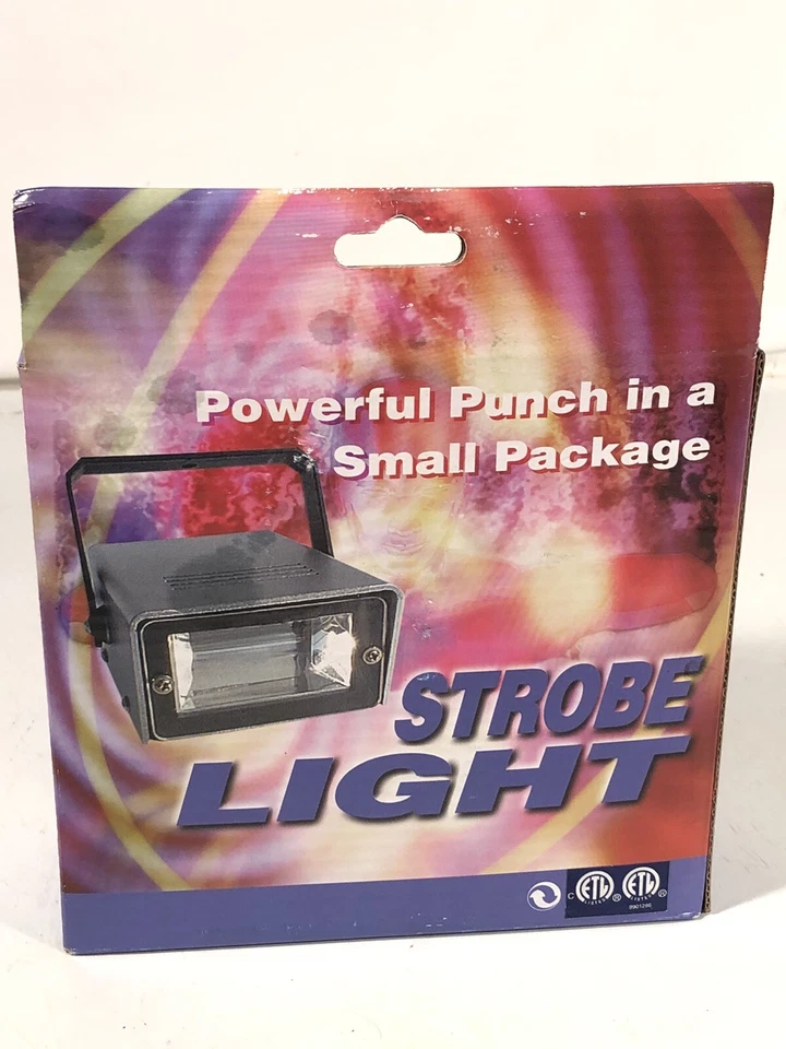 American DJ Model S-81 Mini Strobe Light New - Image 3 of 4