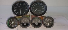 Smiths 52 mm Temp Oil Psi Amp Fuel Tacho, Drehzahlmesser 100 mm schwarze...