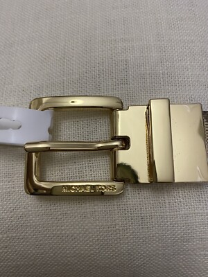 Michael Kors Leather Reversible Belt Size L Retail