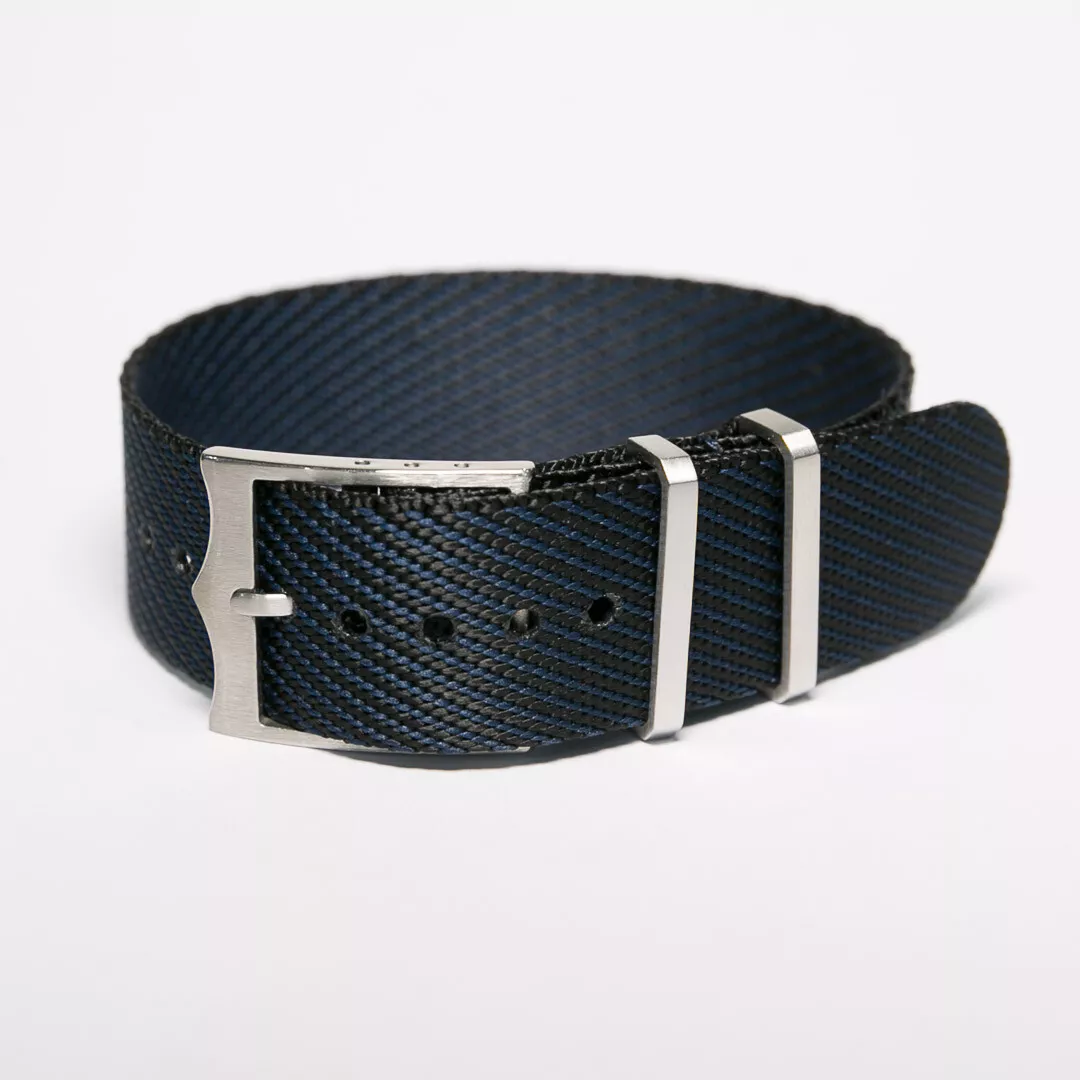 Premium Adjustable Tudor Style Single Pass Nato Watch Straps 20mm
