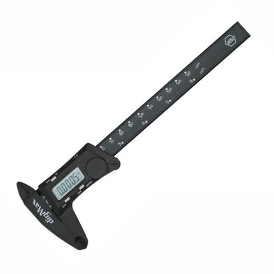 Wiha 41101 Digital Caliper, Inch and Metric, 6'' DigiMax