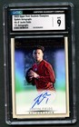 Justin Fields A-JF 2022 Upper Deck Goodwin Champions Update Autograph CGC 9