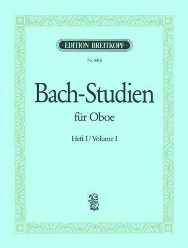 Bach - Studien für Oboe Heft 1 - PORTOFREI VOM MUSIKFACHHÄNDLER - Bild 1 von 1