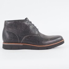 Stivali chukka da uomo Timberland Preston Hill A1MND in pelle nera casual da passeggio