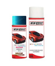 Paint For Nissan Navara Caribean Blue Spray Aerosol Car Paint + Lacquer B16