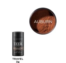 3 Pack Toppik Hair Building Fibers, 3g  Auburn