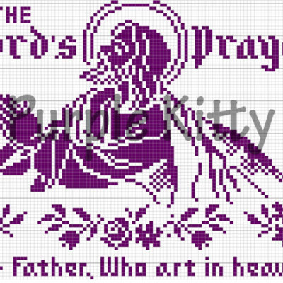 The Lord's Prayer Filet Crochet Pattern | Vintage Mail Order 703 | eBay