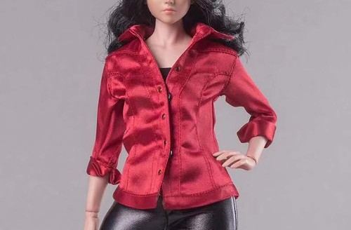 Modellino CTC-003 1/6 camicia sciolta donna modello adatto 12"" Worldbox - Foto 2 di 20
