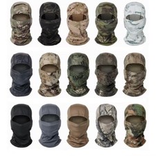 Tactical Military Camouflage Balaclava Face Mask Neck Tube Ski Airsoft Hunting