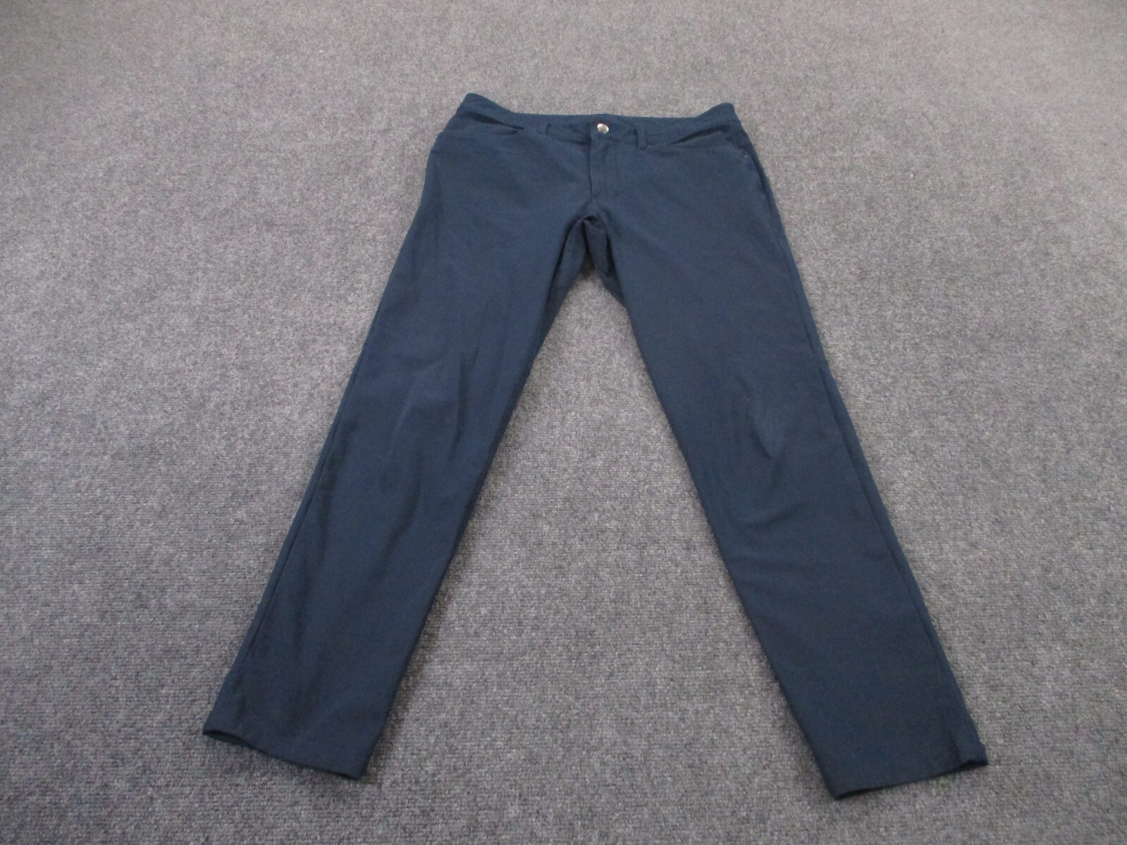Lululemon Pants Mens 32 Blue ABC Slim Chino Stretch Warpstreme Navy LM5704S
