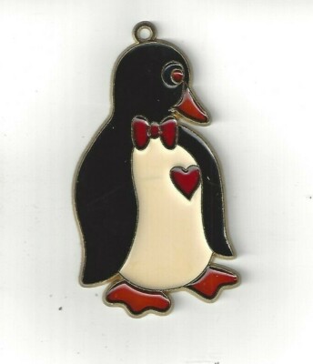 Penquin Suncatcher w/Suction cup (New Old Stock) 