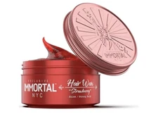 Immortal NYC Hair Wax Shine/Strong Hold 150ml | Strawberry