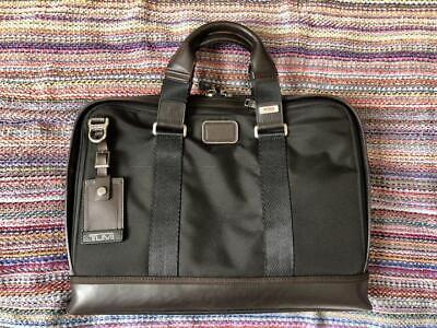 Tumi Alpha Bravo Andersen Slim Commuter Brief 222640HK2 Business Bag Hickory