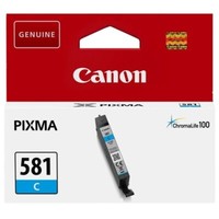 Canon CLI-581C Cyan Tintenpatrone, Original Tinte, Einzelpatrone