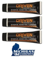 Driven Racing Engine Assembly Lube Grease 1oz Tube - Pack of 3 Tubes