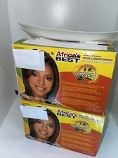 2 -Africa's Best Herbal Intensive No-Lye Dual Conditioning Relaxer System see de
