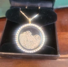 Sand Necklace,Asbury Park  NJ,  Jersey Shore,Beach pendant w/chain,