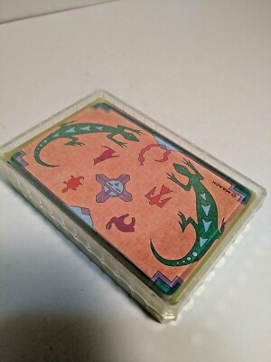 ARIZONA STYLE LIZARD SNAKE VINTAGE SEALED PLAYING CARDS  BY MAACK M 135