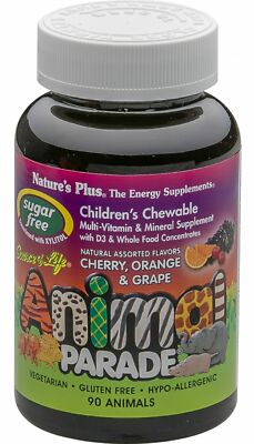 Natures Plus Animal Parade Kinder Multivitamin zuckerfrei 2x 90 (157,44 EUR/kg)