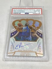 2019 Crown Royale Crown Autograph ERIC PASCHALL /99 Auto RC  GEM MT PSA 10
