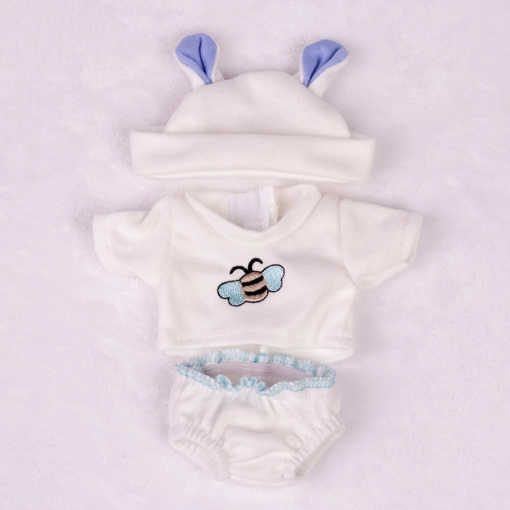 Vestido De Algodón Para Muñecas De 50-55 Cm – Ropa Y Accesorios Reborn – Regalo Para Niñas Y Niños +3 Años