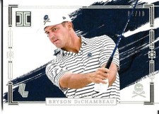 BRYSON DeCHAMBEAU 2024-25 PANINI IMPECCABLE LIV GOLF VARIATION HOLO GOLD #D 4/10