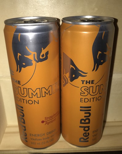 Buy 2x Red Bull Energy Drink Orange Summer Edition Strawberry Apricot 12 Oz Sealed Online At Lowest Price In Sweden
