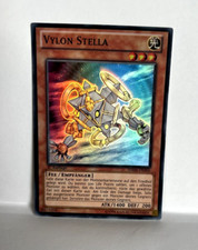 Yugioh-Karte HA06-DE006, Vylon Stella, 1. Auflage, Super Rare, Near Mint,