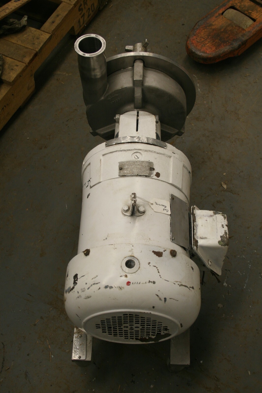 North American Electric Motor 3HP MultiVoltage 50/60 Hz & Fristam FPX