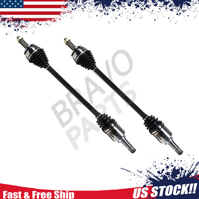 Pair Front CV Joint Axle Assembly For Subaru Impreza XV Crosstrek Forester