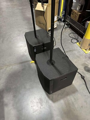 (2) Db Technologies ES 503 1000W Active Compact Array Speaker System