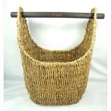 Thirty-One Magazine Basket w/ Handle Varied Uses Paper Towel Toilet Paper Holder