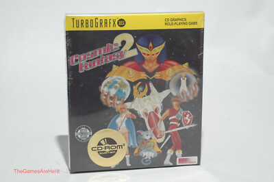 Cosmic Fantasy 2 - TurboGrafx 16 CD, Working Designs 1991 Brand New w Creasing