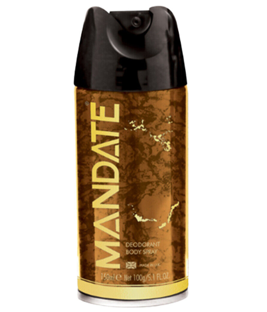 Mandate Men's Lavender/Amber Deodorant Spray 150Ml - Image 7