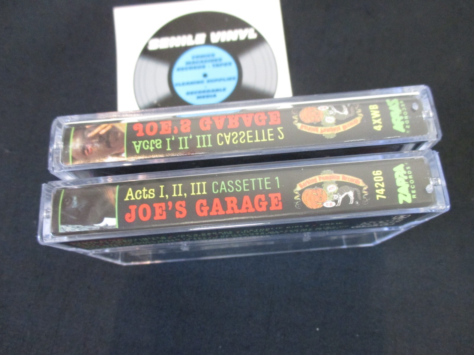Frank Zappa Joe's Garage Acts 1, 2, 3 2 Cassettes Zappa Records 1987 eBay