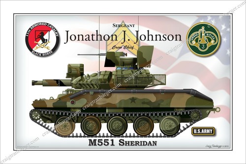 Tank,M551,Sheridan,armored,vehicle,Army,USMC,Marines - Picture 5 of 25