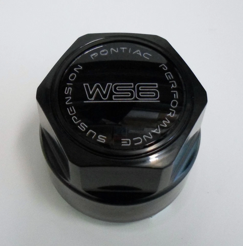 87-92 FIREBIRD TA GTA FORMULA WS6 TAPAS CENTRALES NEGRO PLATA LETRA EMBLEMA PONTIAC Foto 2 de 3