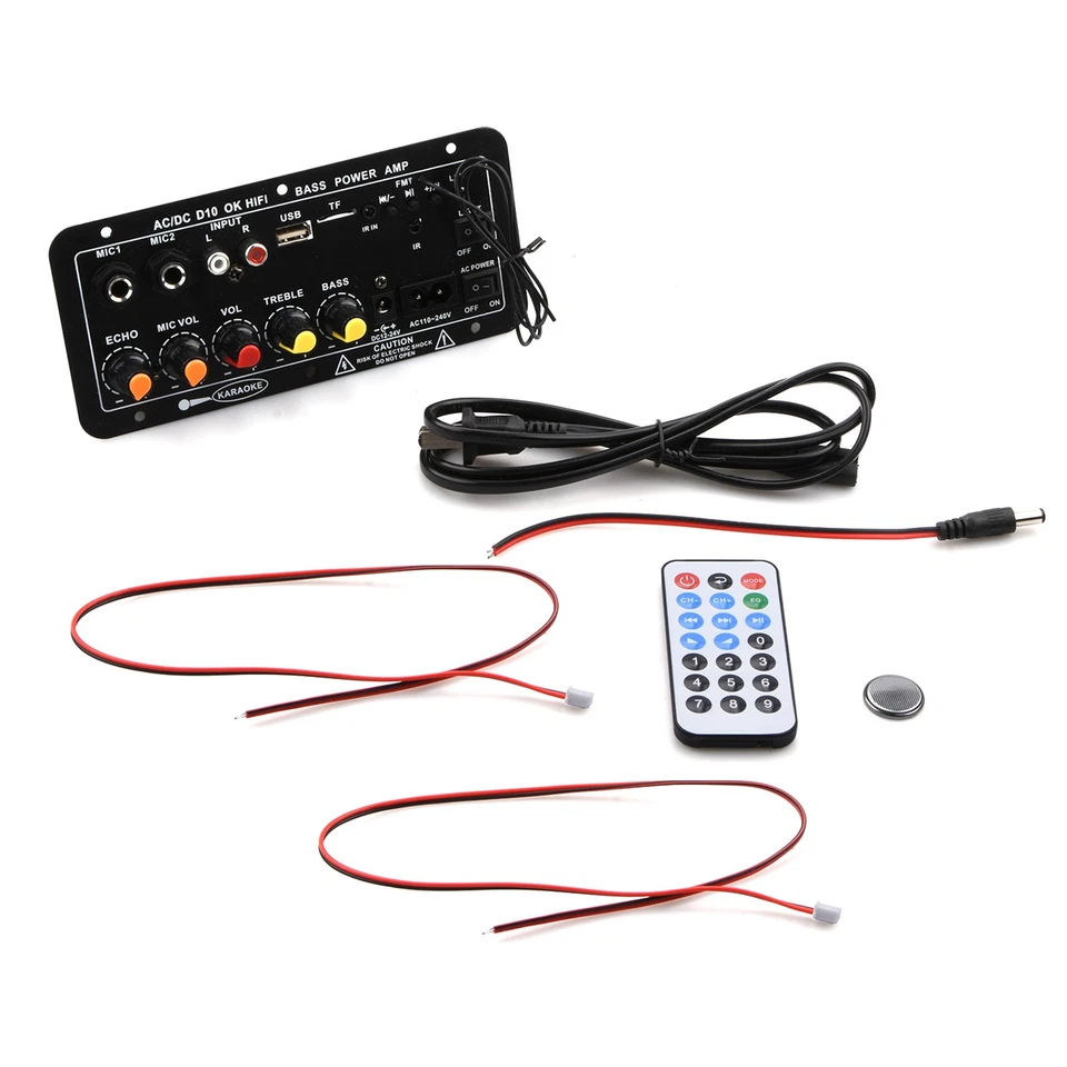 1 Satz Multifunktions-Audio-Verstärker-Board BT 5.0 200W AC 110V/220V DC 12V/24V - Bild 4 von 4