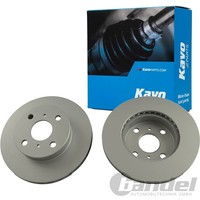 2X Kavo Parts Bremsscheiben 238Mm BelÜFtet Vorne Passend FüR Toyota Corolla | BR