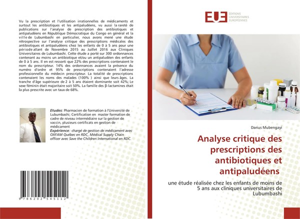 Analyse Critique Des Prescriptions Des Antibiotiques Et AntipaludéEns Mubengayi-image