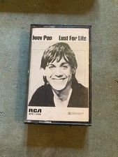 Iggy Pop Lust for Life 1977 Cassette RCA  US 1st Issue TESTED!