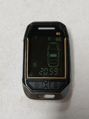 ACTEAM 2 Way Car Alarm Rechargeable Car Remote Control Keyless Entry