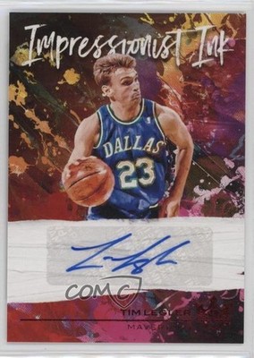 2020 Panini Court Kings Impressionist Ink Ruby 29/49 Tim Legler #II-TIM Auto 0a3