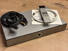 Loewe View Vision Chrome Silver 67503 T 00 DVD Player mit Kabel & Fernbedienung