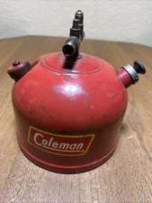 Coleman Lantern 200A  Tank 11/55 Sunshine Of The Night Pump Cap Logo Parts Lot