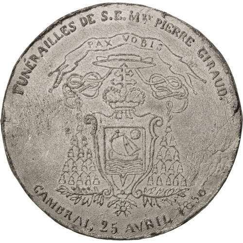 [#68169] Frankrijk, Medal, French Second Republic, Religions & beliefs, ZF+, Tin - Afbeelding 1 van 2