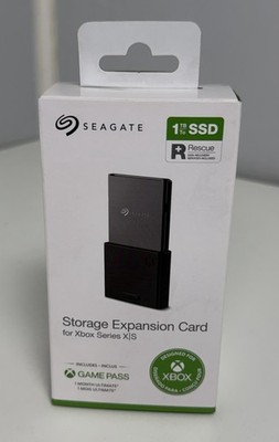 SEAGATE 1TB XBOX SERIES X/S SPEICHERERWEITERUNGSKARTE SSD NEU & VERSIEGELT  