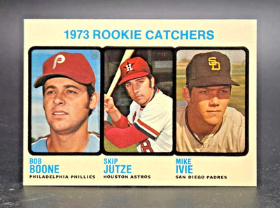 1973 Topps #613 Bob Boone RC High Number NM-MT OR BETER! STUNNER! WOW! SEE!!!!!!