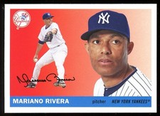 2020 TOPPS ARCHIVES #10 MARIANO RIVERA YANKEES BASE NM FRONT & BACK PICS